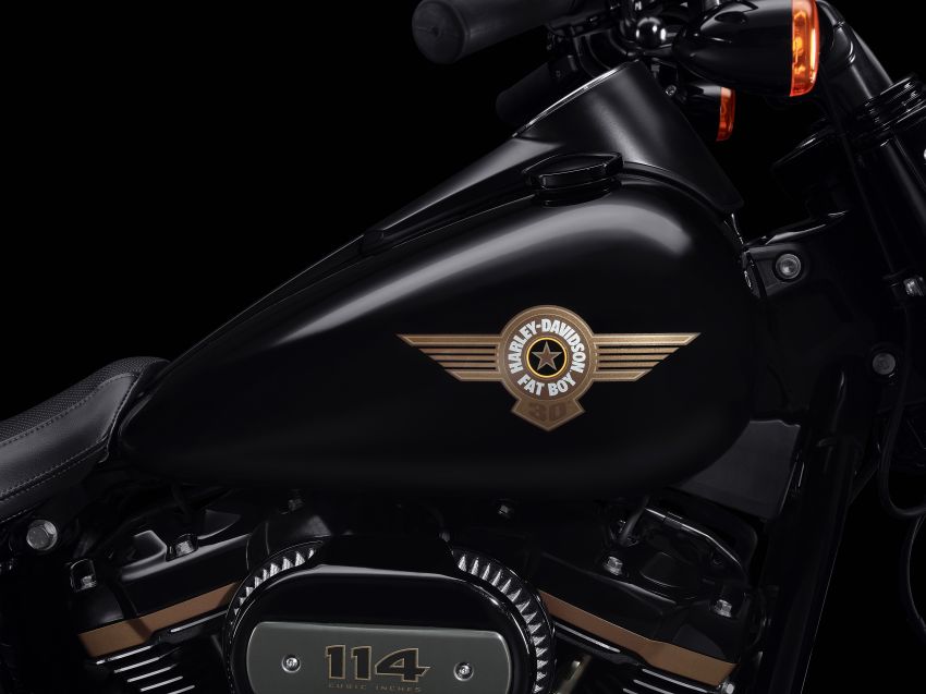 2020 Harley-Davidson Fat Boy 30th Anniversary – limited to 2,500 units worldwide, RM90,540 in US 1077346