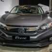 Honda Civic 2020 diperkenalkan secara rasmi di M’sia – dengan Honda Sensing, harga bermula RM113,600