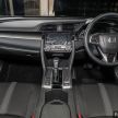 2020 Honda Civic facelift – spec-by-spec comparison