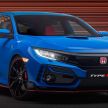 Honda Civic Type R facelift 2020 dilancarkan di Eropah dengan varian Sport Line tanpa spoiler bersaiz besar