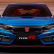 Honda Civic Type R facelift 2020 dilancarkan di Eropah dengan varian Sport Line tanpa spoiler bersaiz besar