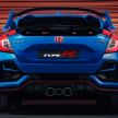 Honda Civic Type R facelift 2020 dilancarkan di Eropah dengan varian Sport Line tanpa spoiler bersaiz besar