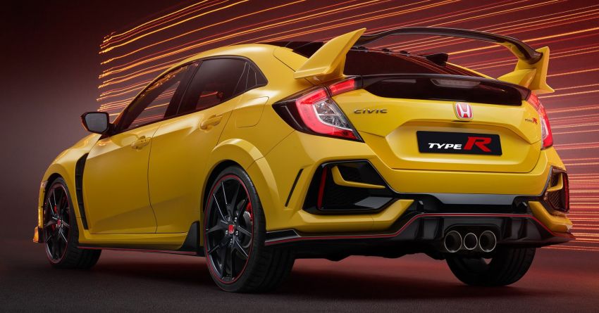 2020 Honda Civic Type R Limited Edition revealed – 47 kg lighter, limited units; new Sport Line joins range 1084960