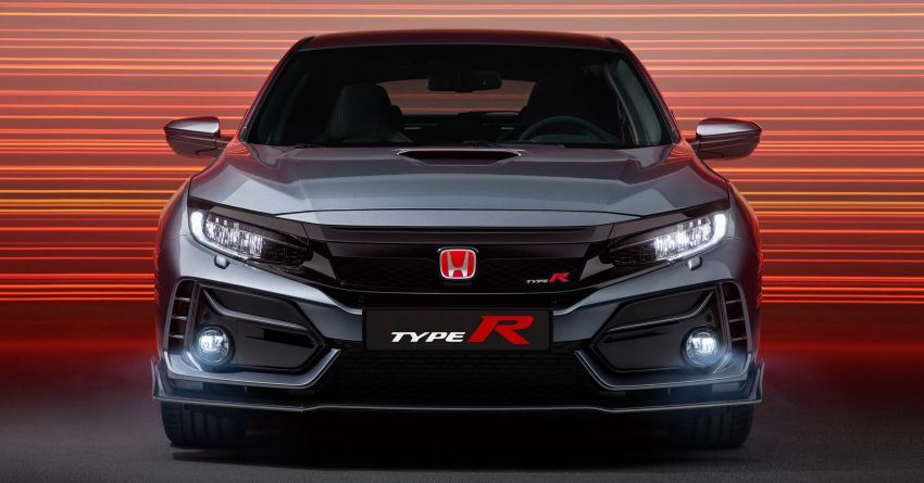 Honda Civic Type R facelift 2020 dilancarkan di Eropah dengan varian Sport Line tanpa spoiler bersaiz besar 1085530