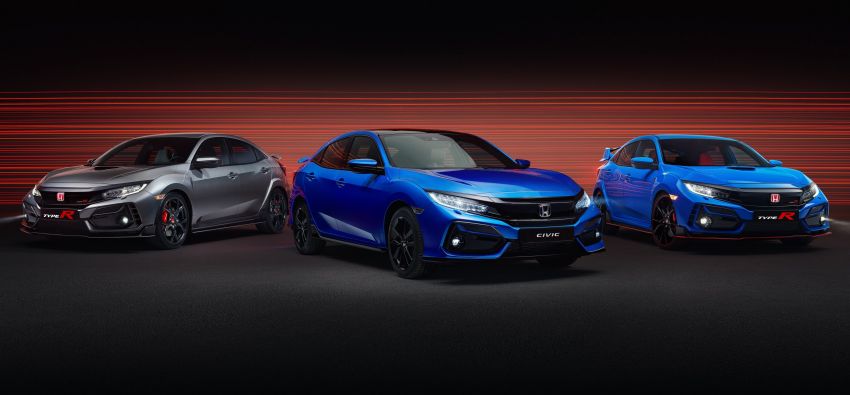 2020 Honda Civic Type R Limited Edition revealed – 47 kg lighter, limited units; new Sport Line joins range 1084952