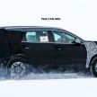 SPIED: 2020 Hyundai Santa Fe facelift – new hybrid?