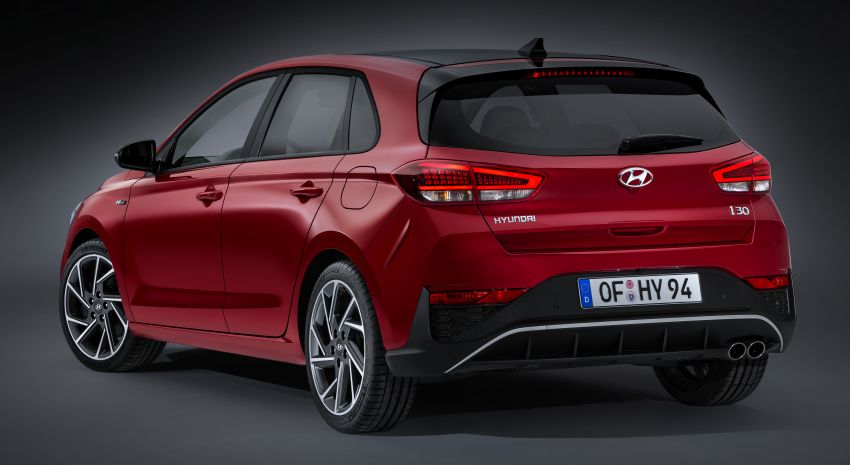 2020 Hyundai i30 facelift – bold new front, improved safety features and connectivity, mild hybrid option 1087189