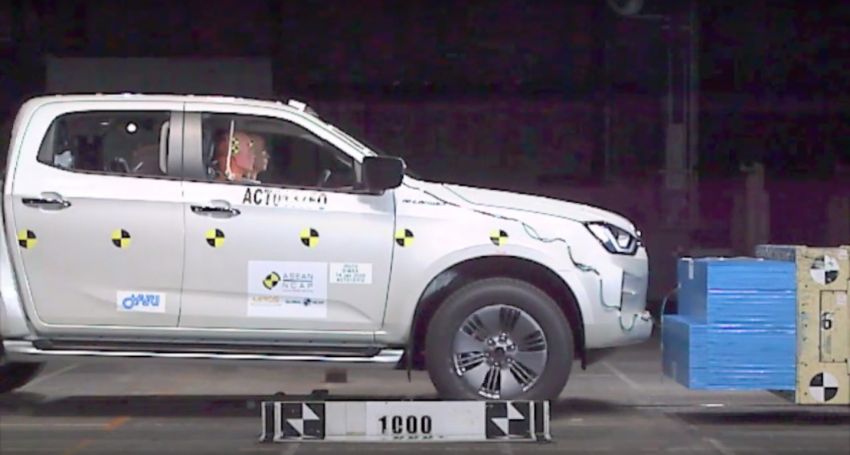 ASEAN NCAP: 2020 Isuzu D-Max scores five stars; five-star rating in AOP, COP – see the crash test video 1081721