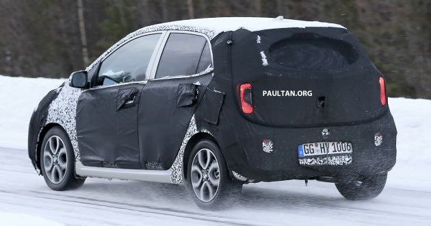 SPYSHOTS: 2020 Kia Picanto facelift seen in Sweden