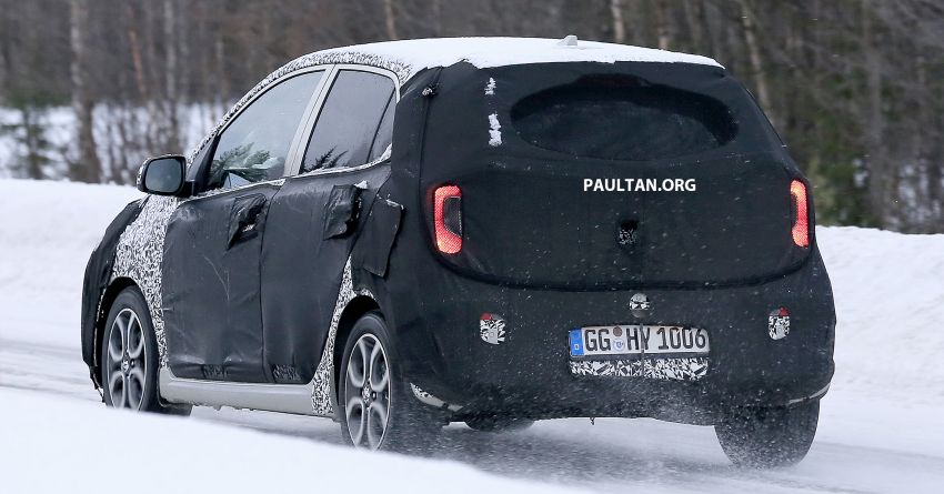 SPYSHOTS: 2020 Kia Picanto facelift seen in Sweden 1076288