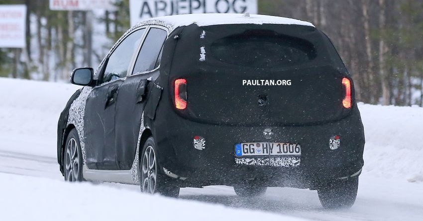 SPYSHOTS: 2020 Kia Picanto facelift seen in Sweden 1076289