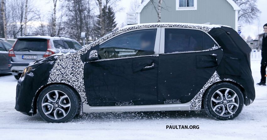 SPYSHOTS: 2020 Kia Picanto facelift seen in Sweden 1076292