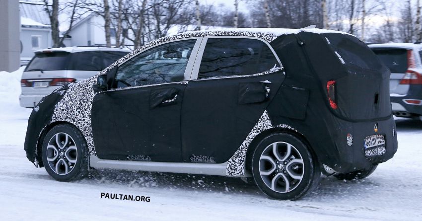 SPYSHOTS: 2020 Kia Picanto facelift seen in Sweden 1076293