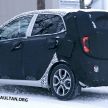 Kia Picanto facelift seen undisguised in GT Line form