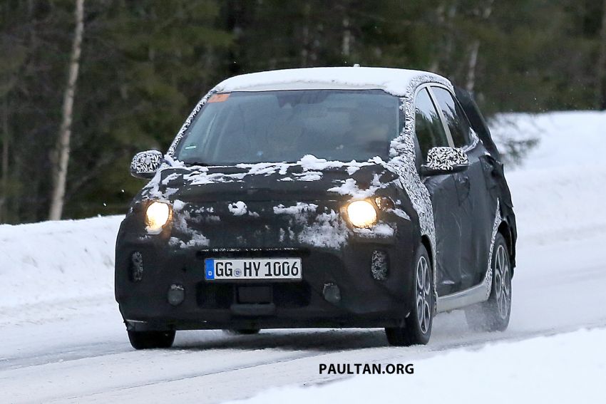 SPYSHOTS: 2020 Kia Picanto facelift seen in Sweden 1076280