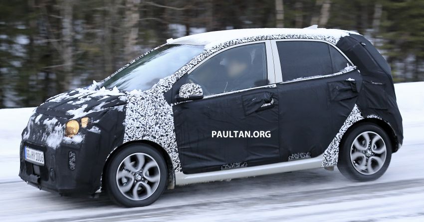 SPYSHOTS: 2020 Kia Picanto facelift seen in Sweden 1076284