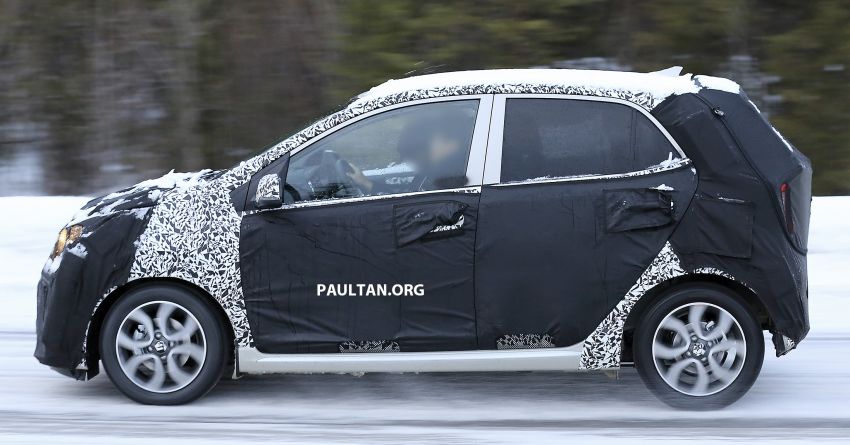 SPYSHOTS: 2020 Kia Picanto facelift seen in Sweden 1076285