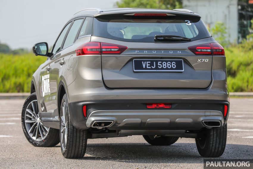 DRIVEN: 2020 Proton X70 CKD with 7DCT full review Image #1079536