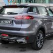 Proton X70 CKD dilancarkan secara rasmi – harga bermula RM95k, kotak gear DCT 7-kelajuan, 4 varian