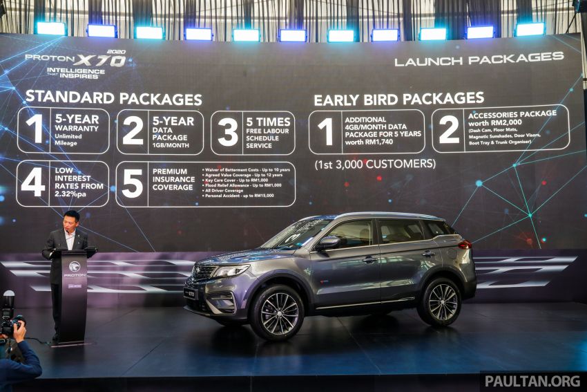 2020 Proton X70 CKD launched in Malaysia – Volvo 7DCT, +15 Nm, 13% better economy; RM95k to RM123k Image #1081335