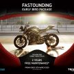 AD: Triumph Motorcycles WOW! 1.0 – 1.0% untuk model 18-19, servis percuma dua tahun untuk MY20