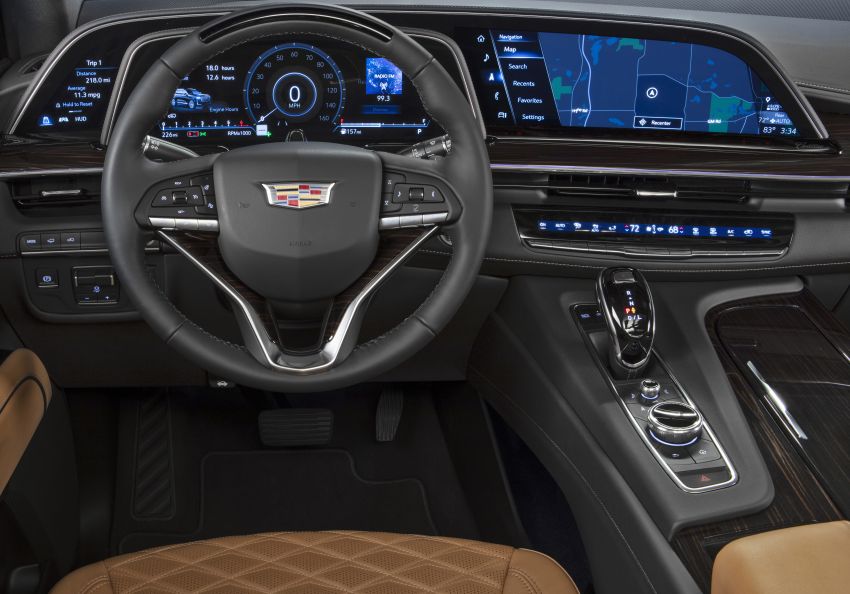 2021 Cadillac Escalade – 6.2L petrol V8, 3.0L diesel; Super Cruise ADAS, 38-inch curved OLED display 1077262