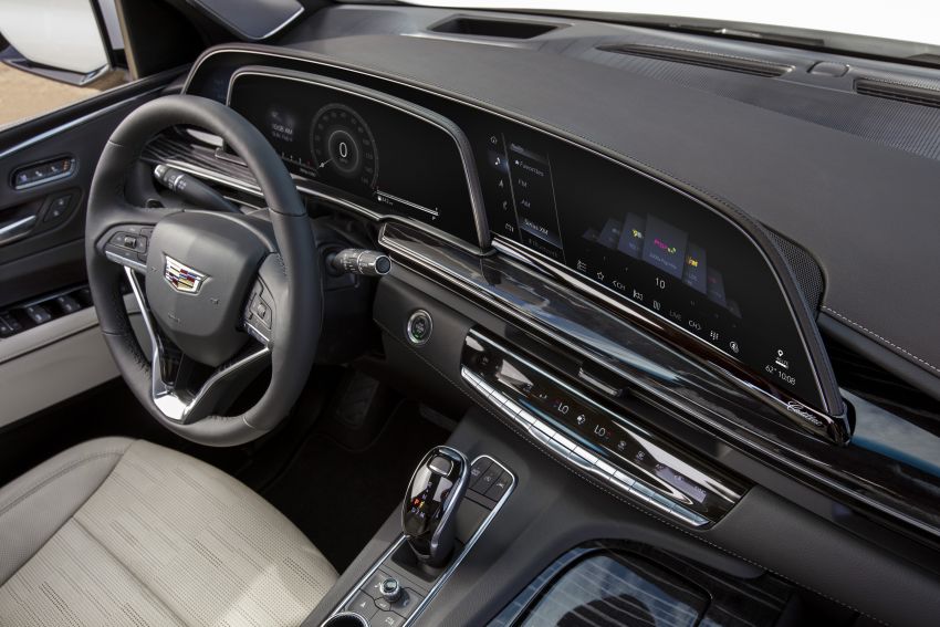 2021 Cadillac Escalade – 6.2L petrol V8, 3.0L diesel; Super Cruise ADAS, 38-inch curved OLED display 1077313