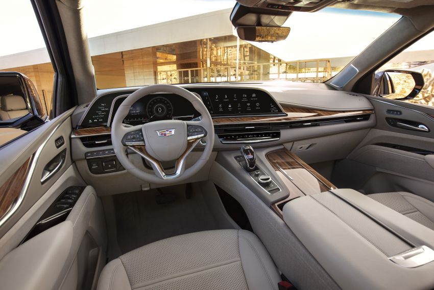 2021 Cadillac Escalade – 6.2L petrol V8, 3.0L diesel; Super Cruise ADAS, 38-inch curved OLED display 1077324