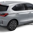 Honda City Hatchback 2021 – imej render dihasilkan