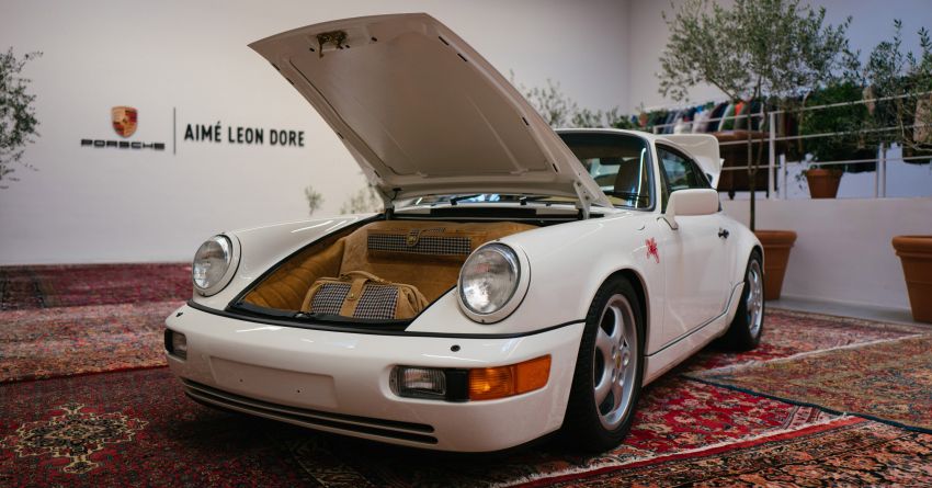 Porsche and Aimé Leon Dore restore classic 911 C4 1079859