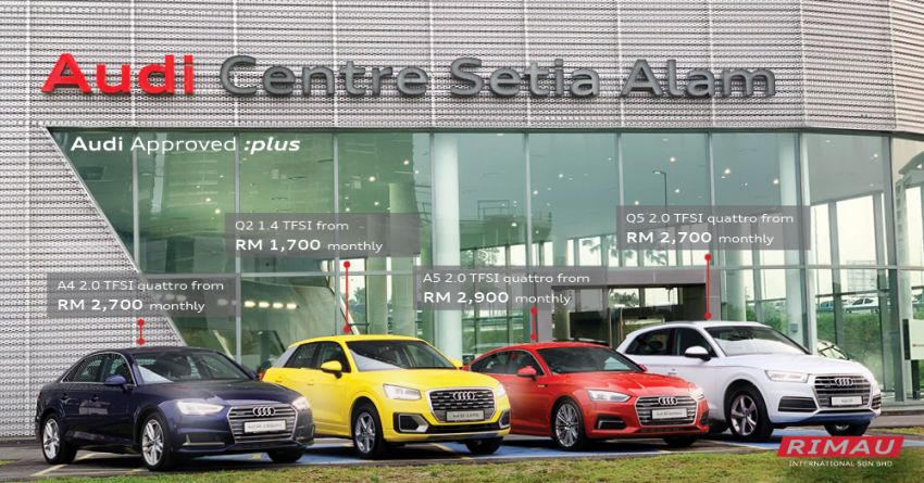 AD: Get a pre-owned Audi at unbelievable prices at Audi Centre Setia Alam from now until March 31! 1082912