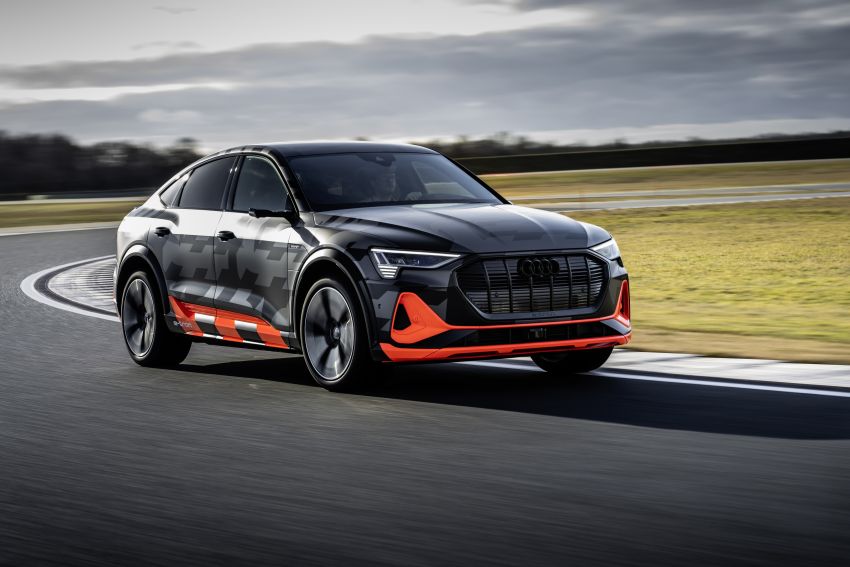Audi e-tron S to debut at Geneva – three electric motors with 435 PS, 808 Nm, torque vectoring rear axle 1086085