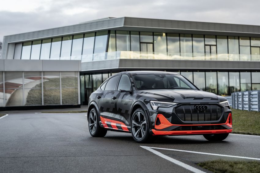 Audi e-tron S to debut at Geneva – three electric motors with 435 PS, 808 Nm, torque vectoring rear axle 1086093