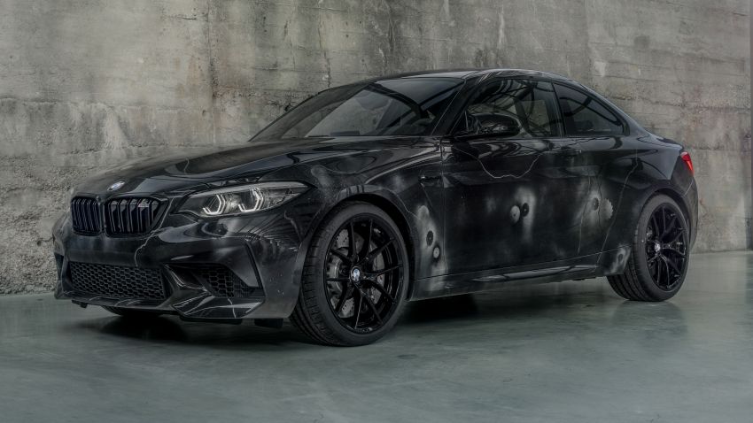 BMW M2 Competition turned into art by Futura 2000 1082075