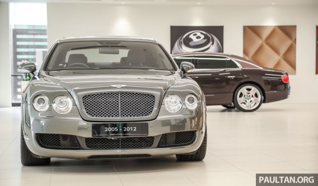 GALLERY: Three generations of the Bentley Flying Spur – 15 years of the Continental GT’s limo sister