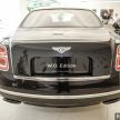 Bentley Mulsanne W.O. Edition – 1 of 100 now in M’sia