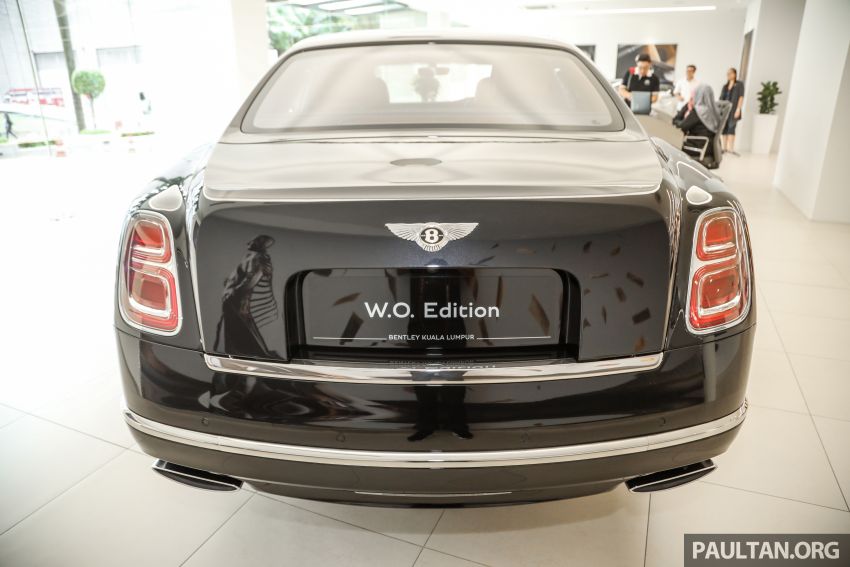 Bentley Mulsanne W.O. Edition – 1 of 100 now in M’sia 1084968