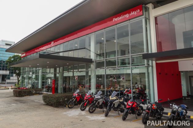 Ducati Malaysia tambah waktu jaminan motosikal yang terkesan akibat banjir di pusat pameran dan servis
