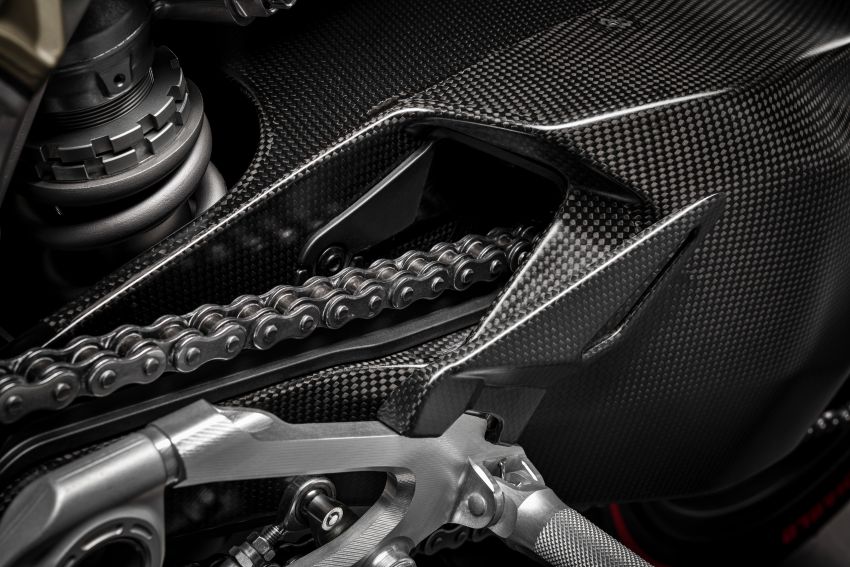 Ducati Panigale Superleggera V4 – superbike produksi paling berkuasa dan maju Ducati, casis gentian karbon 1078435