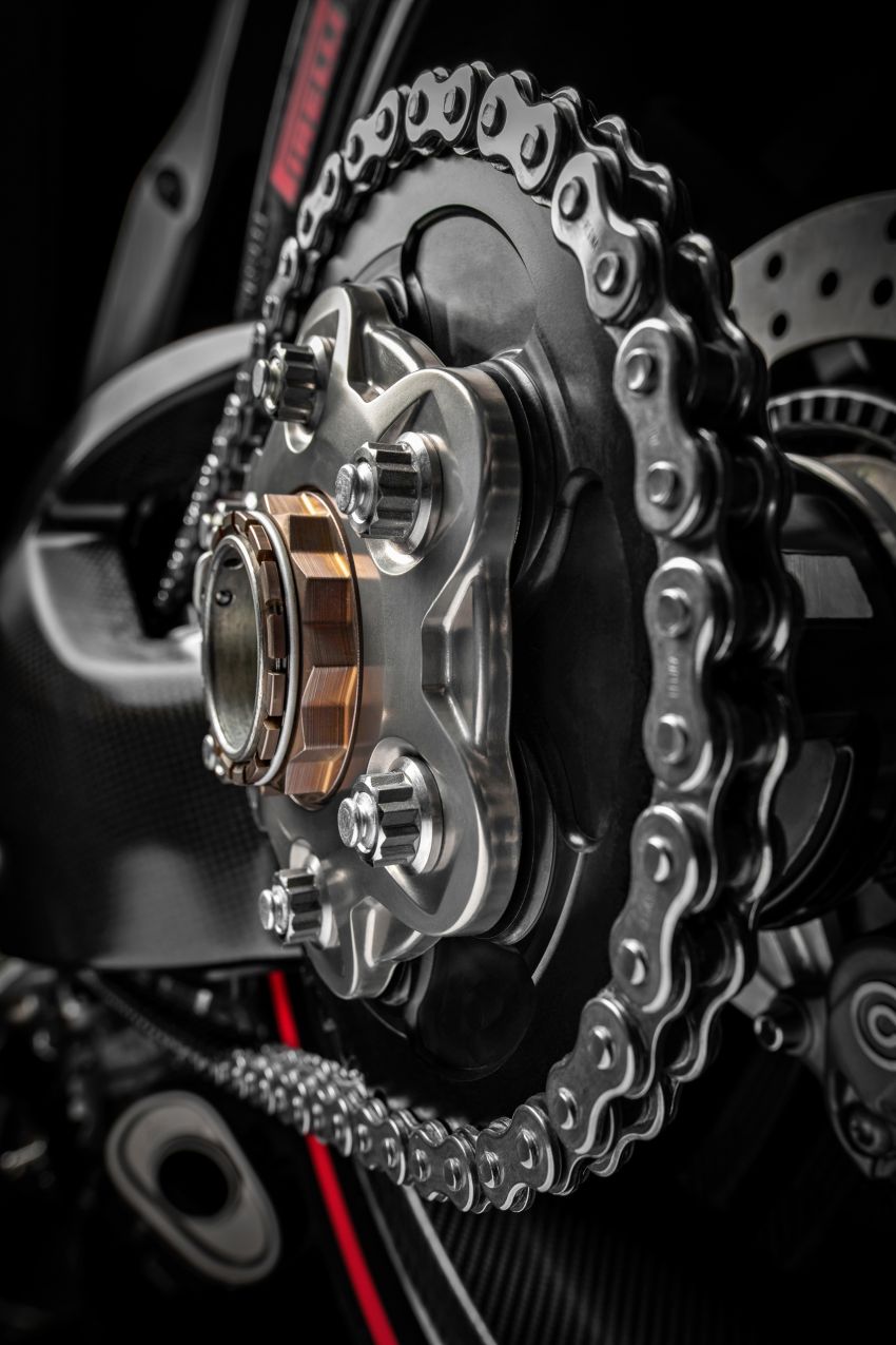 Ducati Panigale Superleggera V4 – superbike produksi paling berkuasa dan maju Ducati, casis gentian karbon 1078441