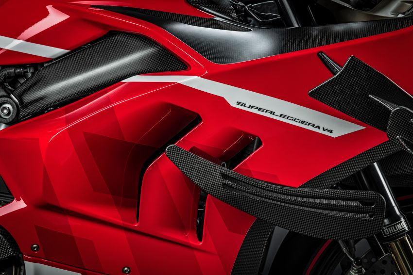 Ducati Panigale Superleggera V4 – superbike produksi paling berkuasa dan maju Ducati, casis gentian karbon 1078464