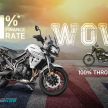 AD: Triumph Motorcycles WOW! 1.0 – 1.0% untuk model 18-19, servis percuma dua tahun untuk MY20
