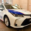 Toyota Corolla Altis bakal jadi kereta peronda polis – GO Auto pamer unit prototaip kepada Tun Mahathir