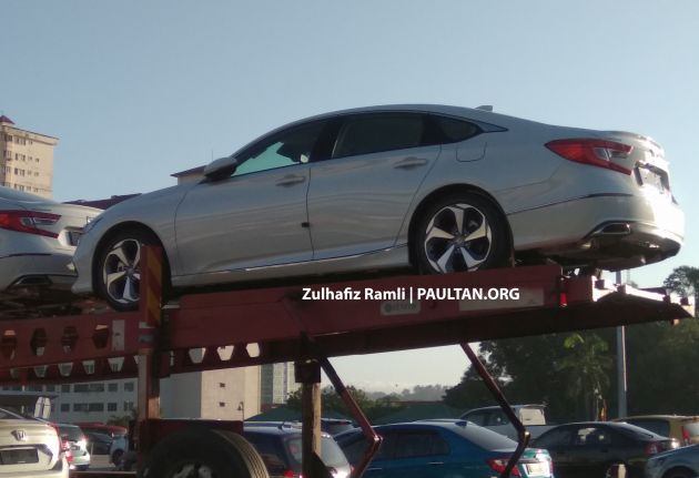 SPIED: 2020 Honda Civic facelift and new Accord in KL