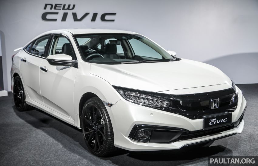 2020 Honda Civic facelift debuts in Malaysia – three variants, 1.8 NA and 1.5 Turbo, RM114k to RM140k Image #1087371