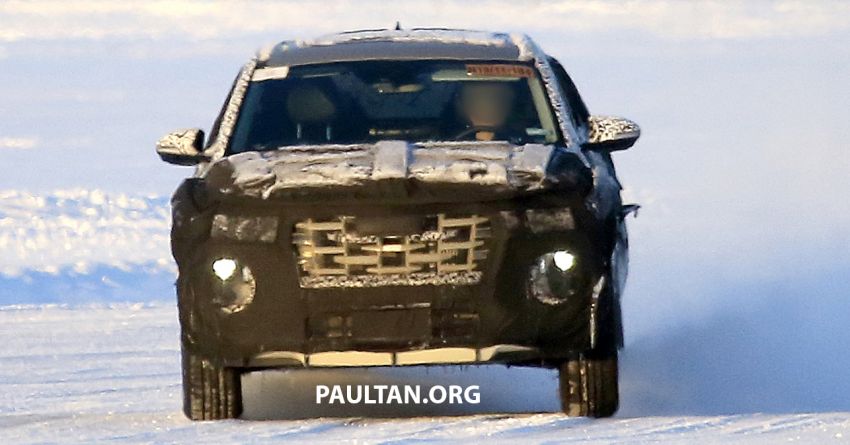 SPYSHOTS: Hyundai Santa Cruz pick-up seen testing 1076655