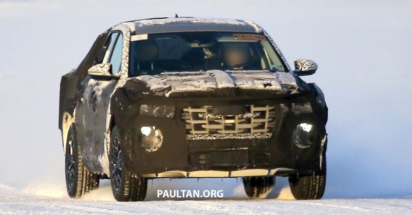 SPYSHOTS: Hyundai Santa Cruz pick-up seen testing 1076656