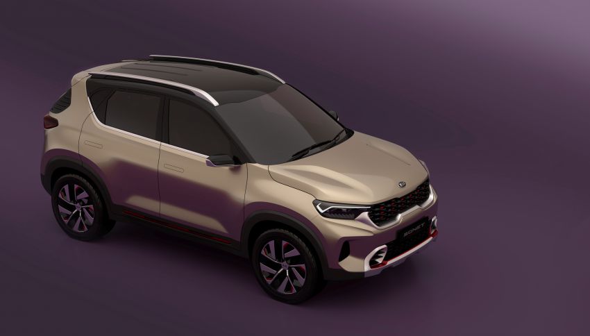 Kia Sonet Concept beri gambaran awal untuk model produksi yang akan diperkenalkan tahun ini di India 1077582