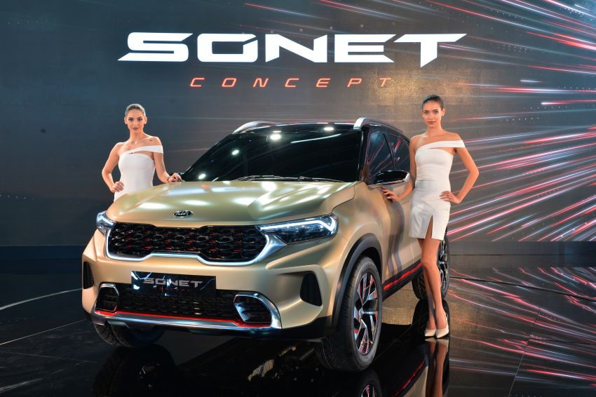 Kia Sonet Concept beri gambaran awal untuk model produksi yang akan diperkenalkan tahun ini di India 1077577