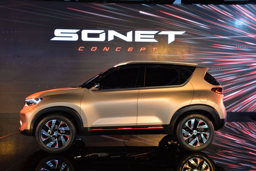 Kia Sonet Concept beri gambaran awal untuk model produksi yang akan diperkenalkan tahun ini di India 1077575